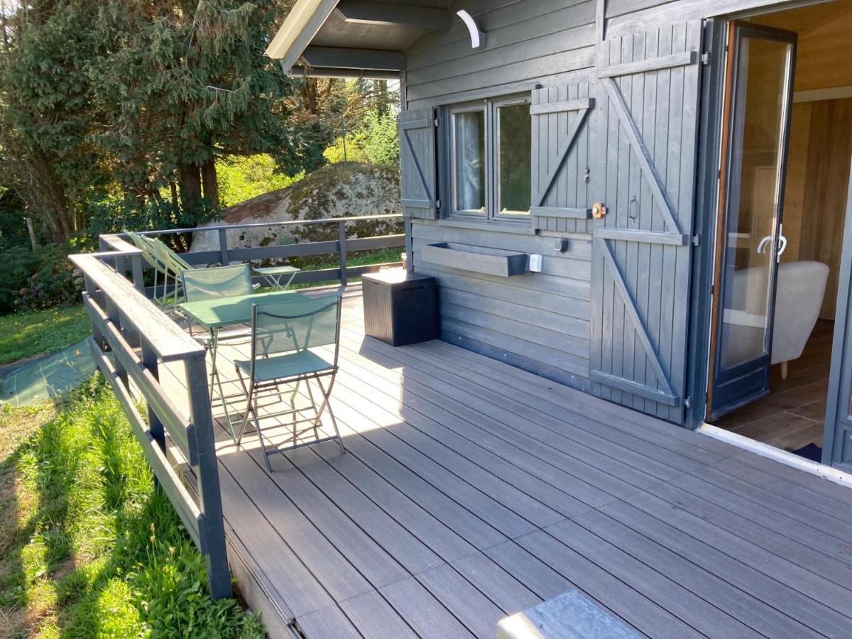 Scorfel Lodge, Northwood, Bain Nordique, Terrasse Trégastel Eksteriør billede