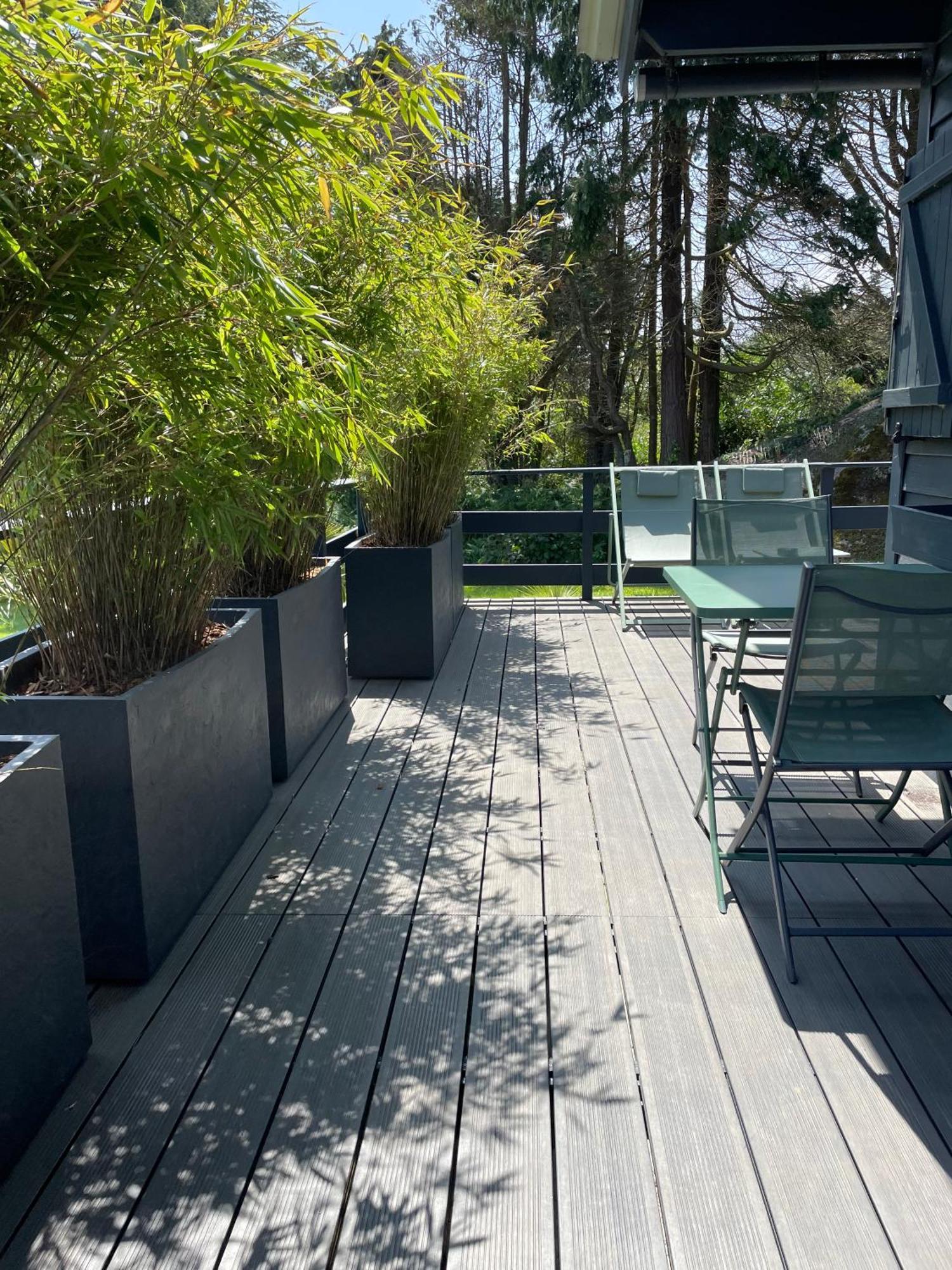 Scorfel Lodge, Northwood, Bain Nordique, Terrasse Trégastel Eksteriør billede